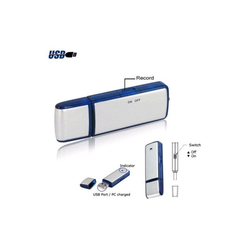 USB stick 2 GB | Recorder audio digital