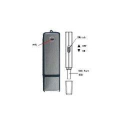 USB stick 2 GB | Recorder audio digital