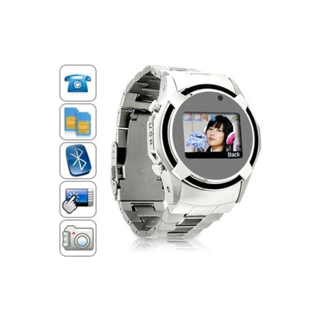 Ceas - Telefon mobil Dual SIM cu touchscreen