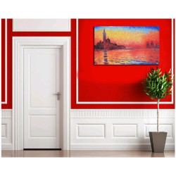 San Giorgio Maggiore at Twilight (100x60cm) Reproducere