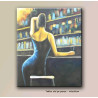 Tablou modern 60x50cm - La bistro