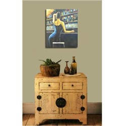 Tablou modern 60x50cm - La bistro