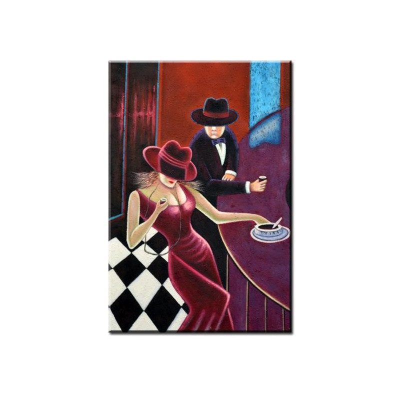 Intalnire - tablou modern 90x60cm