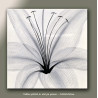Tablou floral - Delicata (3) - ulei pe panza 100x100cm