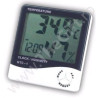 Ceas cu termometru si higrometru digital LCD