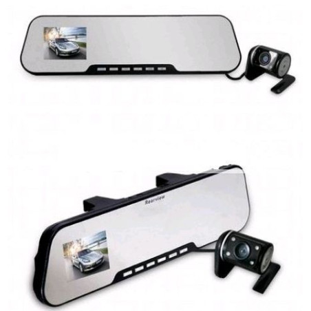 Camera auto cu oglinda, Fata-Spate