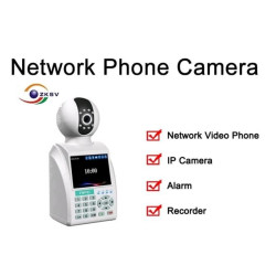 Camera IP si telefon de retea cu alarma