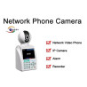 Camera IP si telefon de retea cu alarma