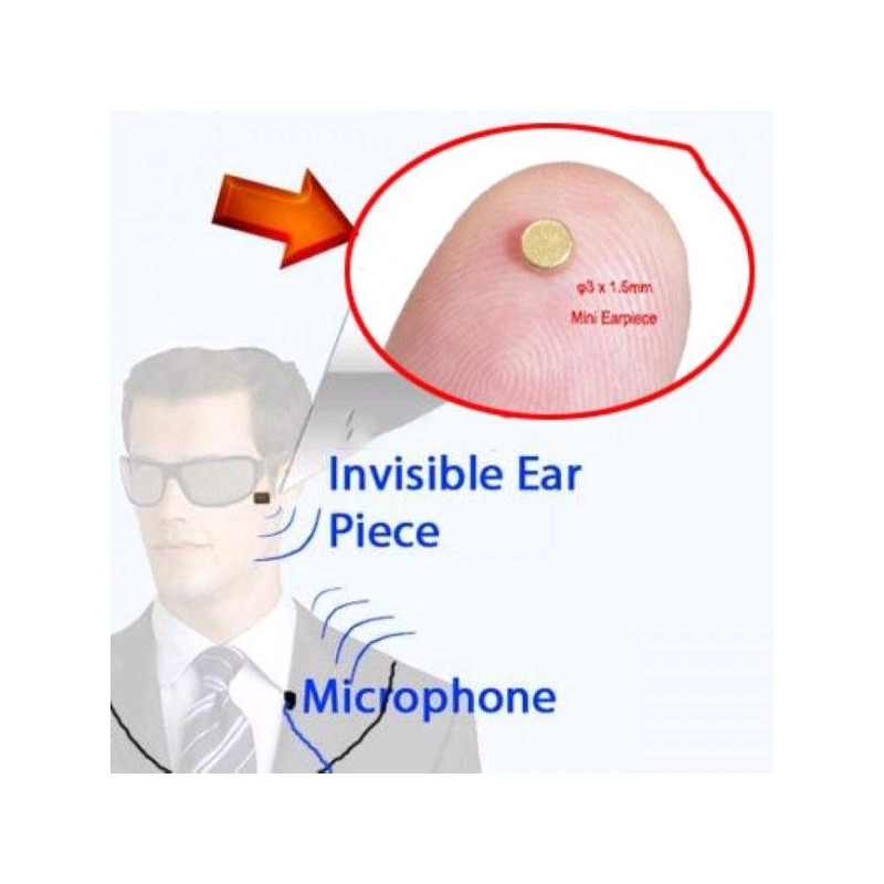 Microcasca wireless - nedetectabila