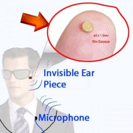 Microcasca wireless - nedetectabila