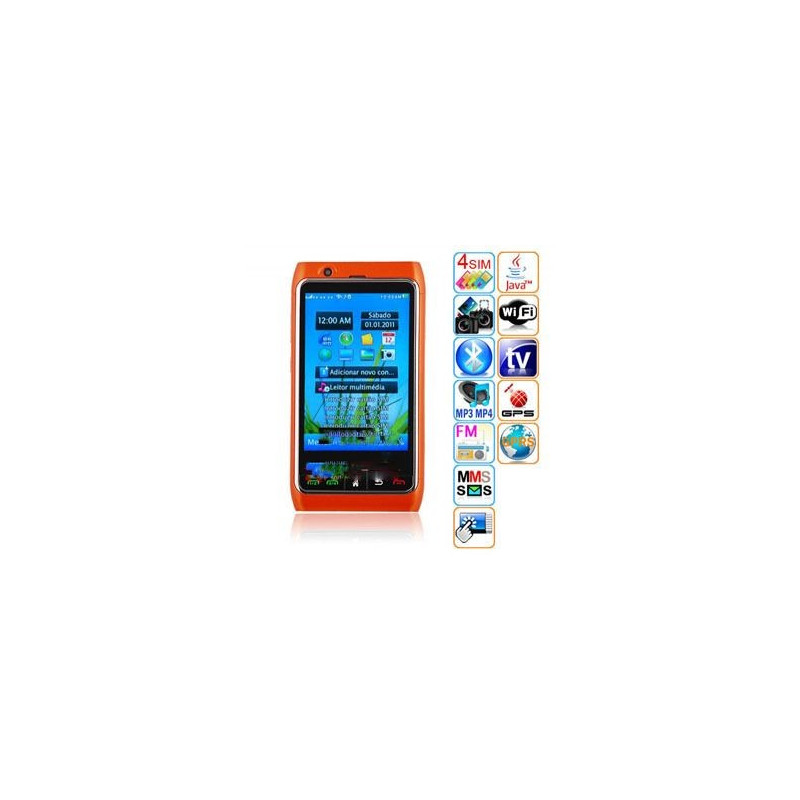 Telefon cu 4 SIM - X6