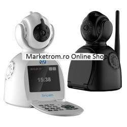 Video camera IP cu sistem de alarma-fum,foc,efractie,miscare