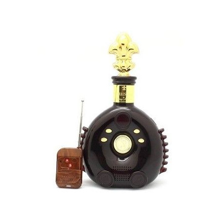 Sticla artizanala cu camera, mp3 player si radio 