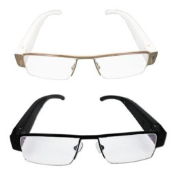 Ochelari din metal cu video camera ascunsa