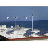 Sistem complet de alimentare solar si eolian