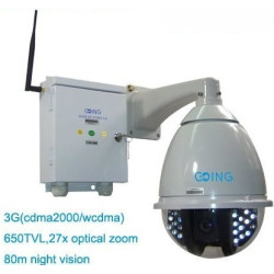 IP Dome camera cu panou solar si turbina eoliana