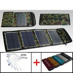 Incarcator / panou solar portabil 5V/7W