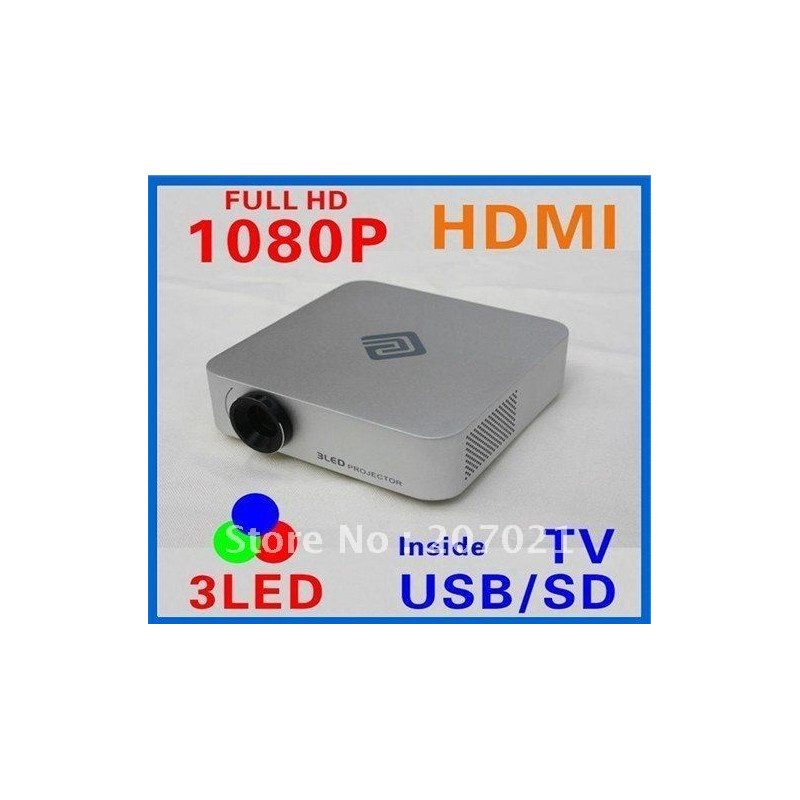 Mini Videoproiector HD cu tehnologie LED