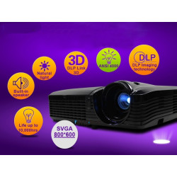 Video proiector 3D full HD