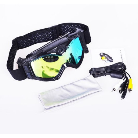 Ochelari cu video-camera pentru Schiori/Sportivi