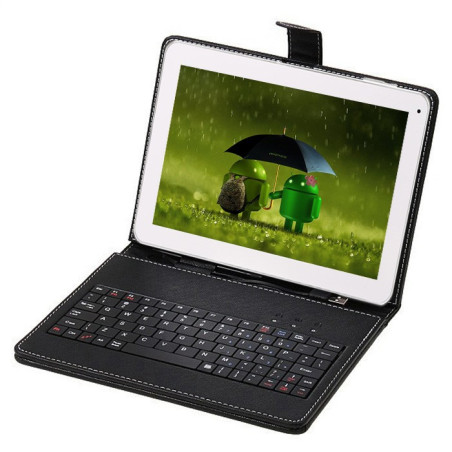 Tableta Lead M121, 10 Inch, cu tastatura si husa
