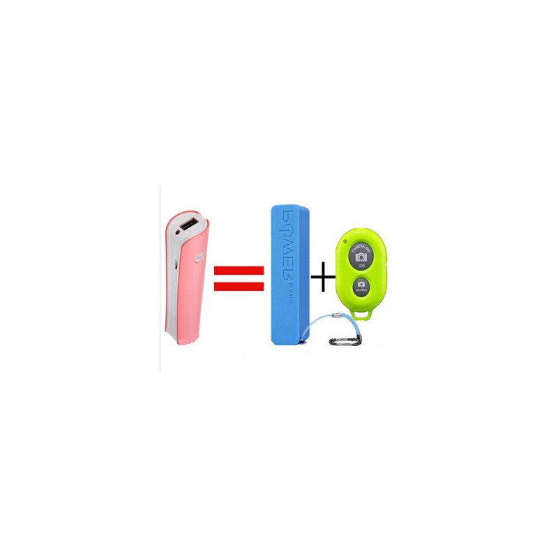 Power Bank cu telecomanda foto Bluetooth 