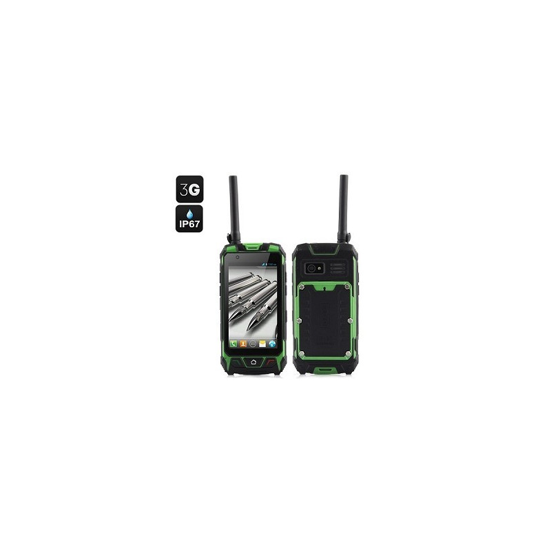 Telefon rezistent la apa si socuri cu statie Em-Rec