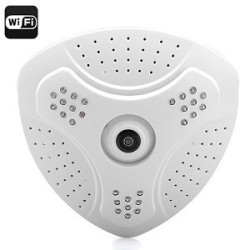 Camera WiFi cu vedere 360 grade pe timp de noapte