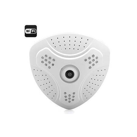 Camera WiFi cu vedere 360 grade pe timp de noapte