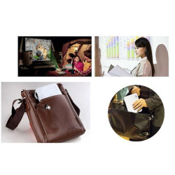 Videoproiector 3D wireless cu ochelari 3D