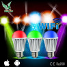 Bec multicolor controlat prin telefon Wifi