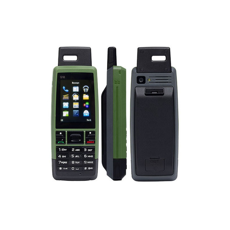 Telefon cu 3 SIM-uri , lanterna si baterie 4200mAh