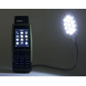 Telefon cu 3 SIM-uri , lanterna si baterie 4200mAh