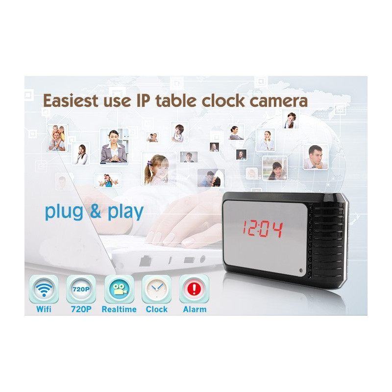 Camera IP spion ascunsa in ceas
