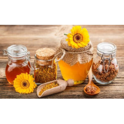 Miere cu propolis-miere propolizata