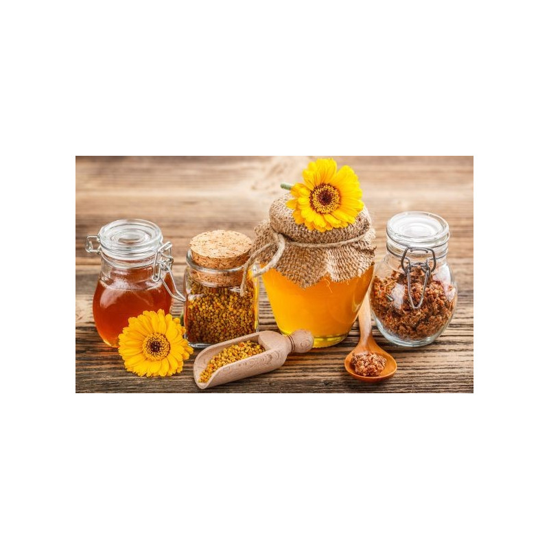 Miere cu propolis-miere propolizata
