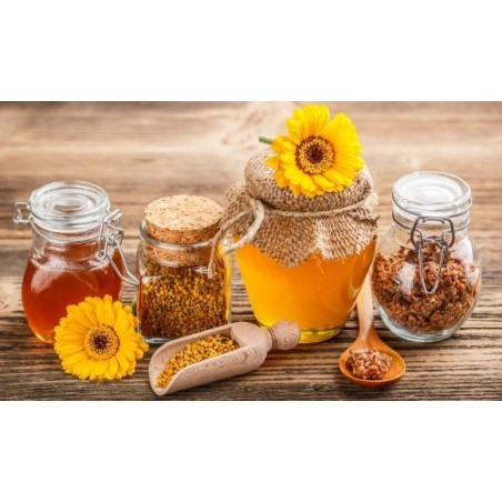 Miere cu propolis-miere propolizata