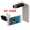 Microscop electronic pentru telefon cu zoom 100x