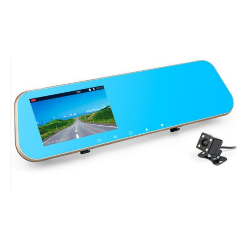 Oglinda cu DVR si cu inregistrare video-audio fata-spate