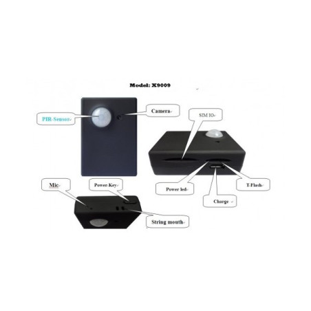 Mini camera spion cu GPS, cartela GSM si video-audio DV
