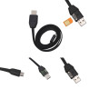 Microfon spion cu GSM ascuns in cablu de date