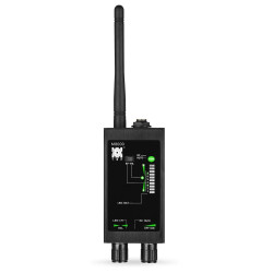 Detector militar pentru camere video si microfoane ascunse