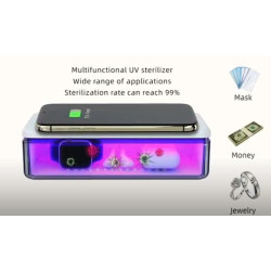 Cutie de dezinfectie cu raze UV-C pentru telefon