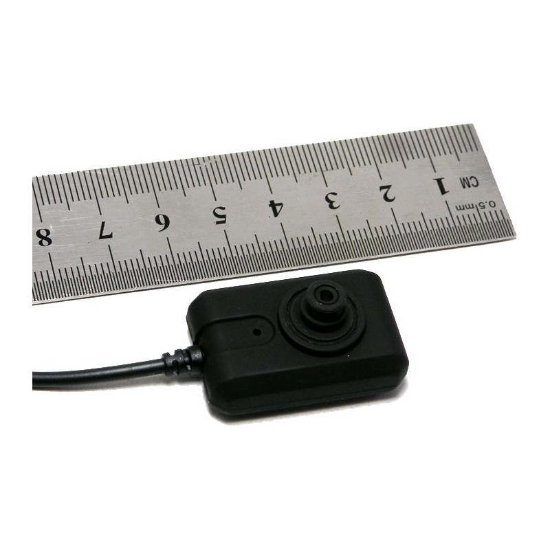 Camera nasture cu mini DVR si telecomanda
