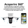 Camera Supraveghere 4G cu cartela SIM, 3 Lentile, Panou Solar 8W si baterie de 8000mAh