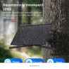 Router Wireless 4G SecureHomes, Suport Cartela SIM, cu Panou Solar 20W, Baterie 20100mAh, Acoperire 50m