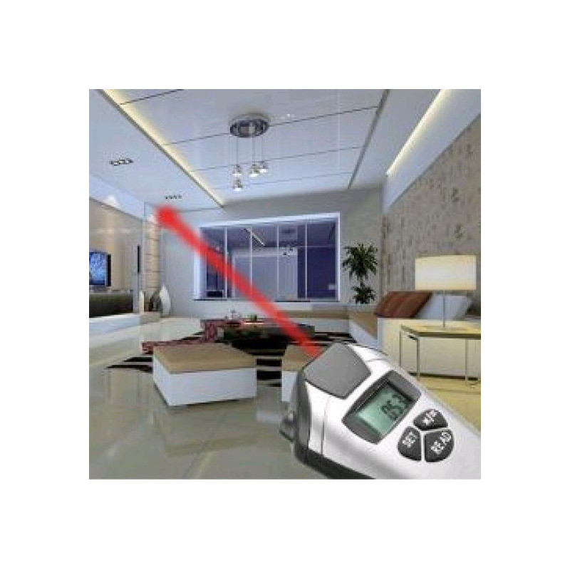 Masurator de distante cu aratator laser