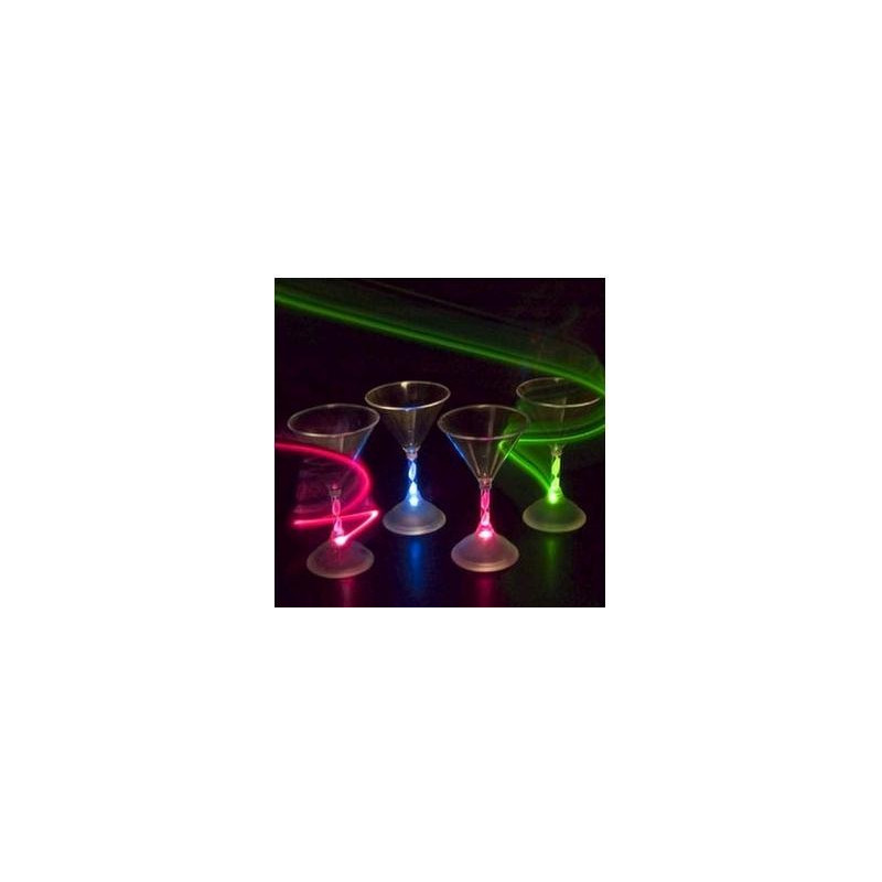 Pahar martini luminos cu LED-uri