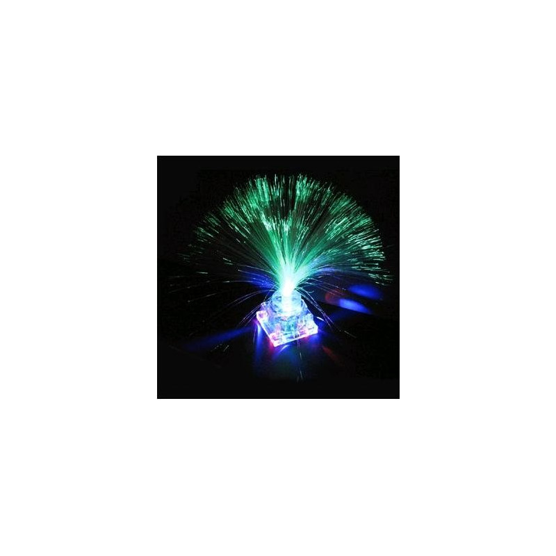 Lampa muzicala cu fibre optice multicolore