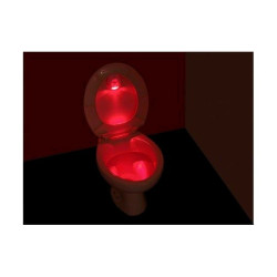 Lumina de toaleta inteligenta cu senzor de miscare